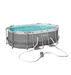 PISCINE BESTWAY POWER STEEL OVALE 3,05x2,00x0,84